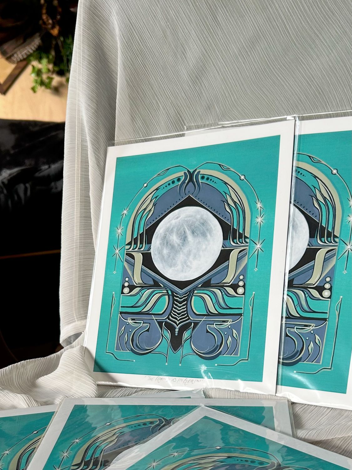 The Moon Was In Gemini print