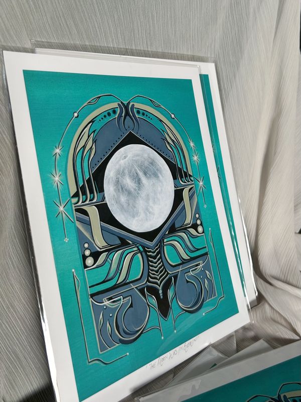 The Moon Was In Gemini print