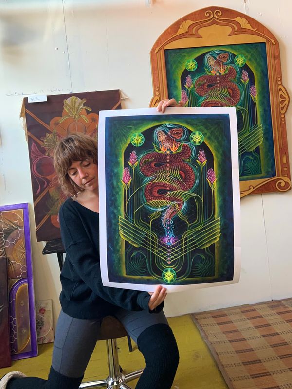 Again and Again and Again print