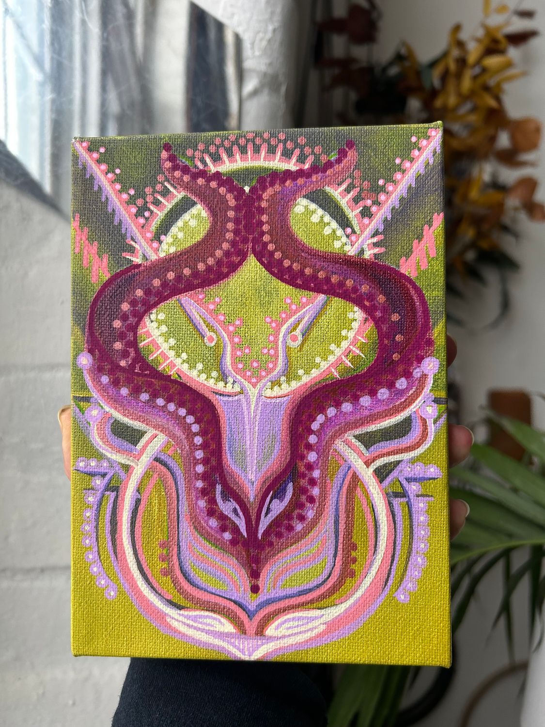 Sssnake mini painting