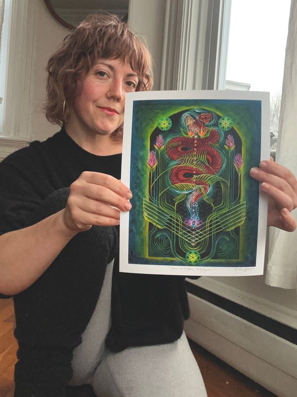 Again and Again and Again... 8x10" print