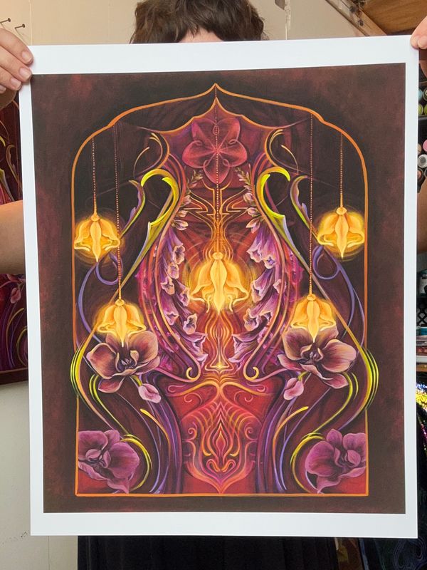 Kneeling at the Gates of Venus Print