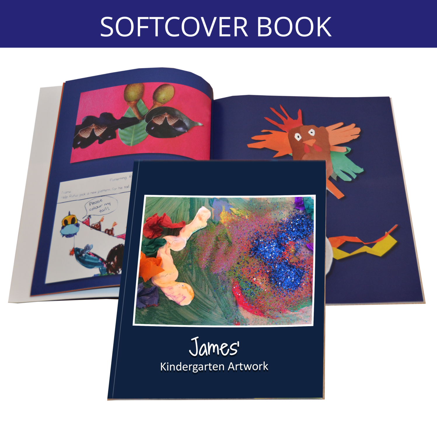 Soft Cover Book - Artwork Sent to Us