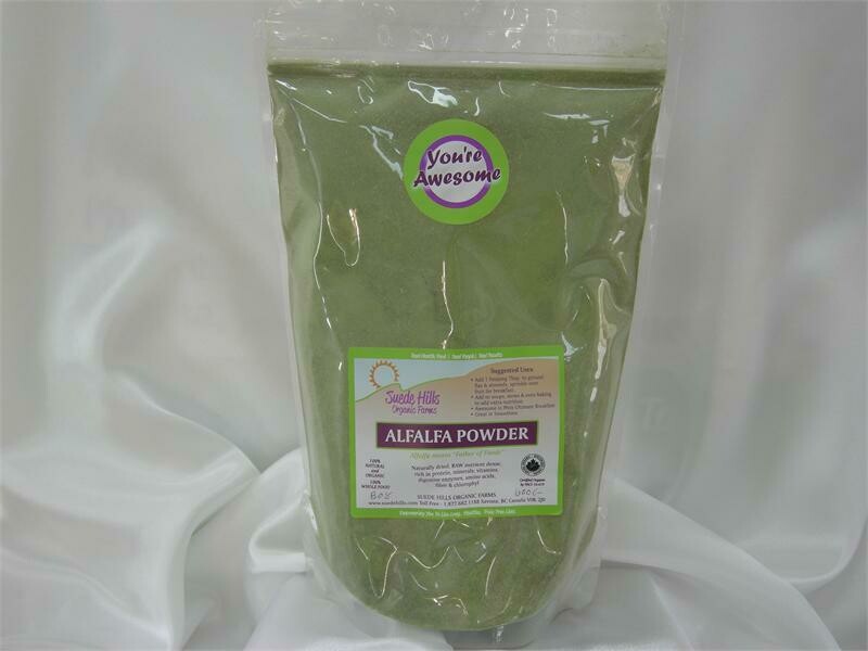 Organic Alfalfa Leaf Powder 600g (1.25 lbs)