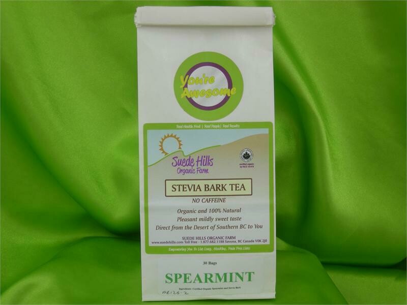 Organic Spearmint with Stevia Bark Tea
