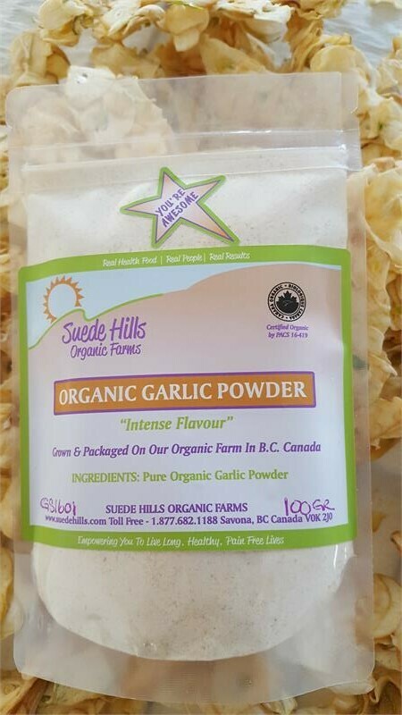 Raw Organic Garlic Powder 100g