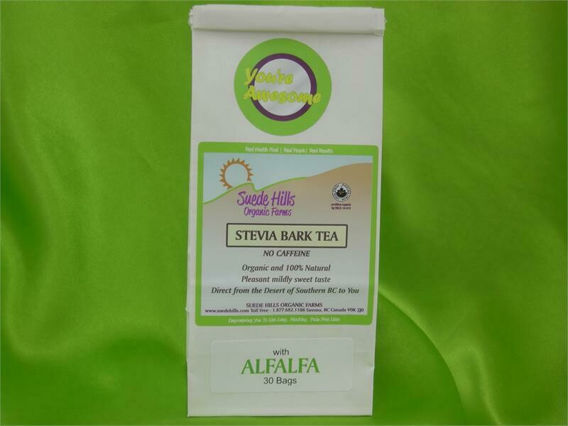 Organic Alfalfa with Stevia Bark Tea