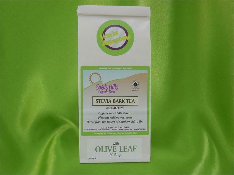Organic Olive Leaf with Stevia Bark Tea