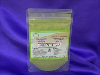 Organic Green Leaf Stevia Powder 50g