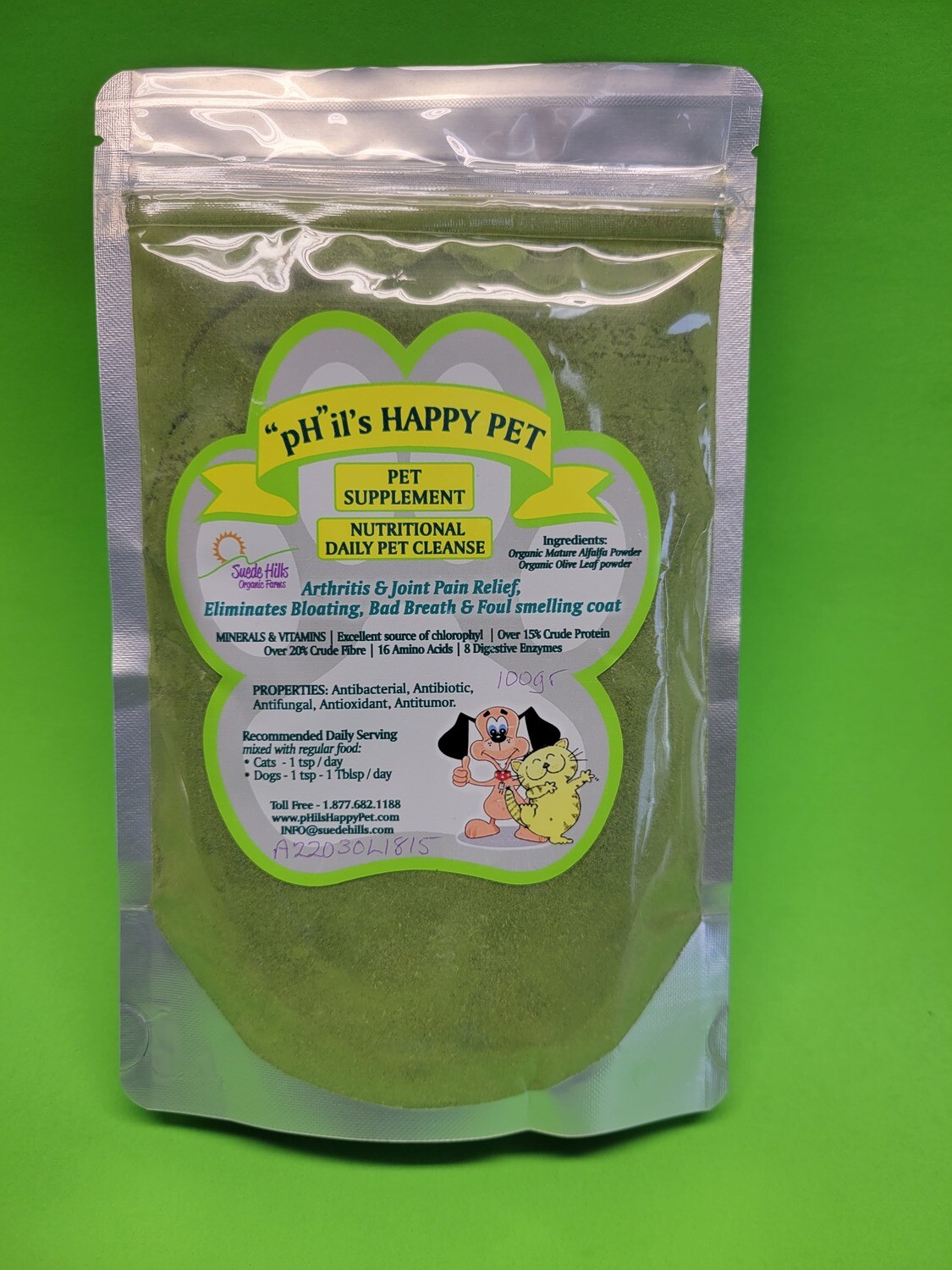 pHil's Happy PET 100 grams pHil's Happy PET 100 grams
