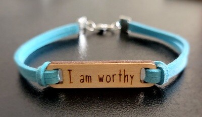 Motivational Wooden Bracelet