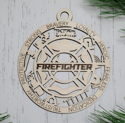 First Responder Ornaments