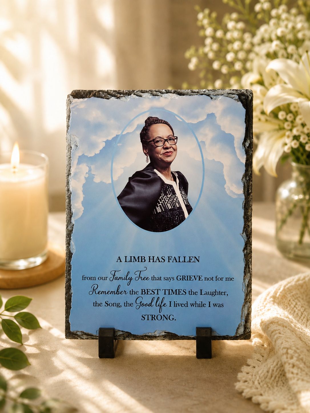 Personalized Memorial Slate