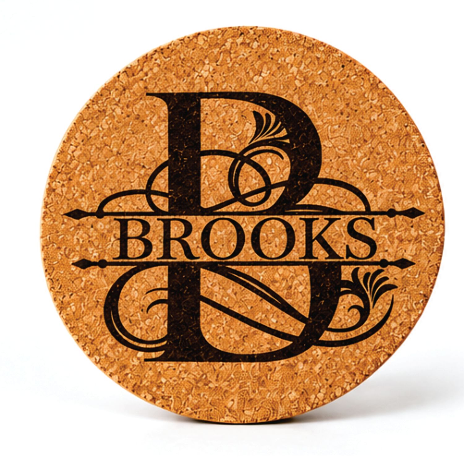 Personalized Engraved Cork Coasters