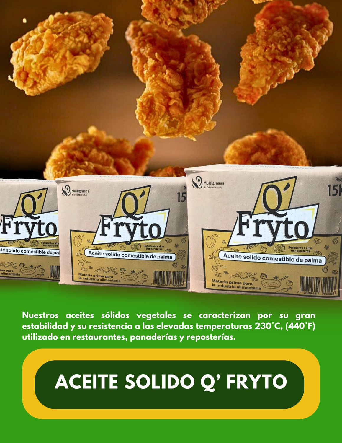 Aceite Solido 15 Kl