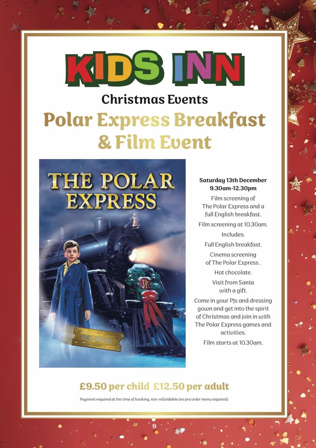 Polar Express Breakfast & Film event