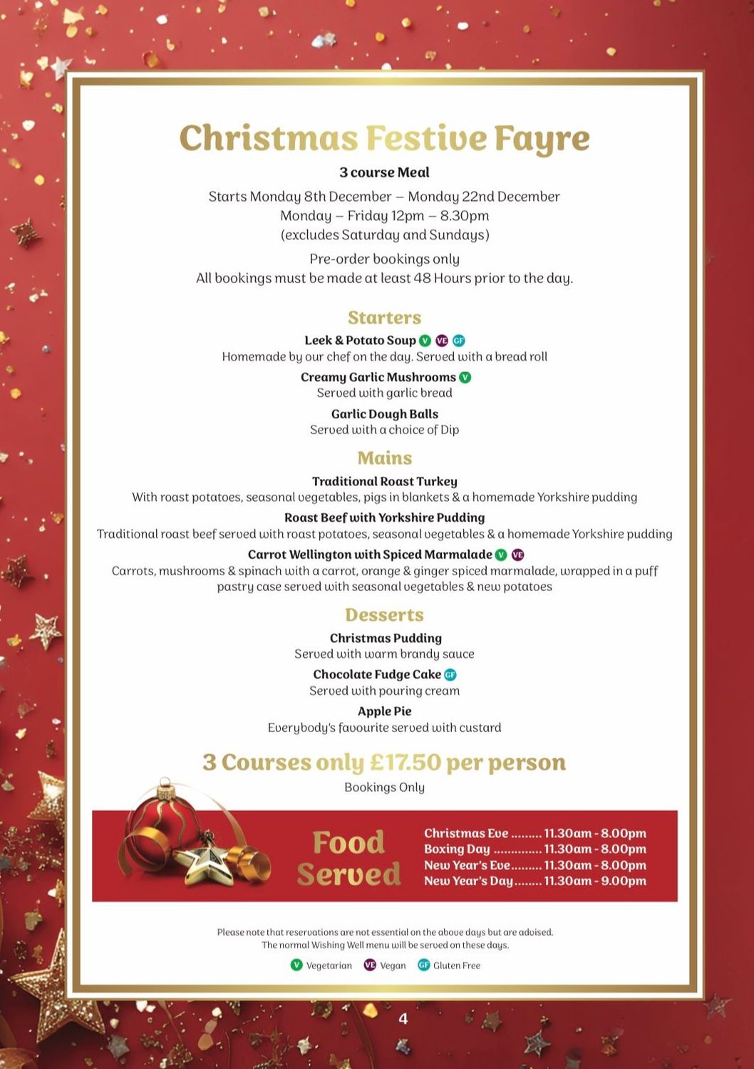 Christmas Festive fayre
