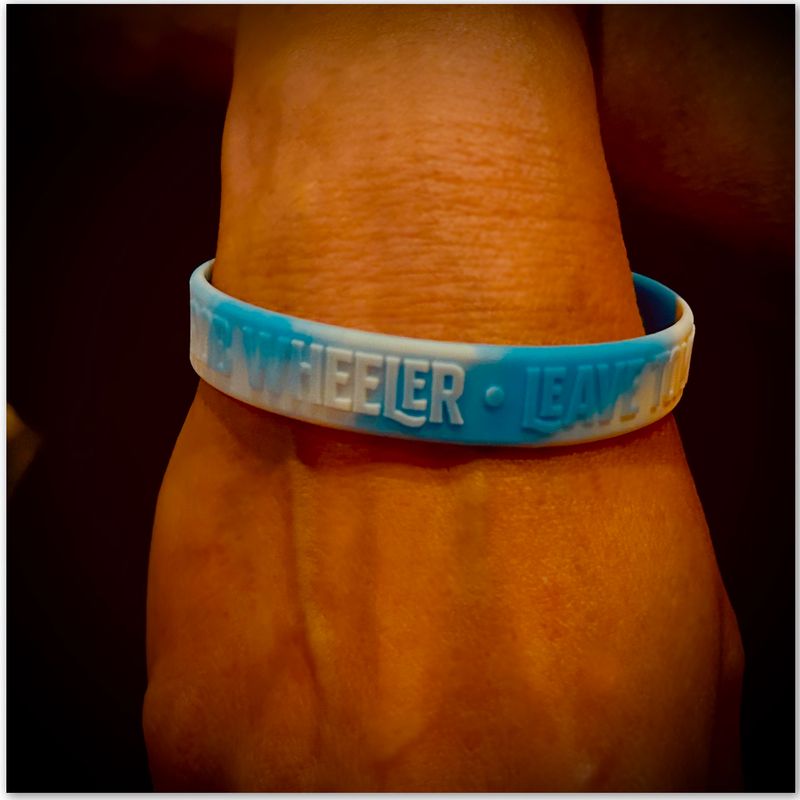 LEAVE TOMORROW WRISTBAND (UNISEX)