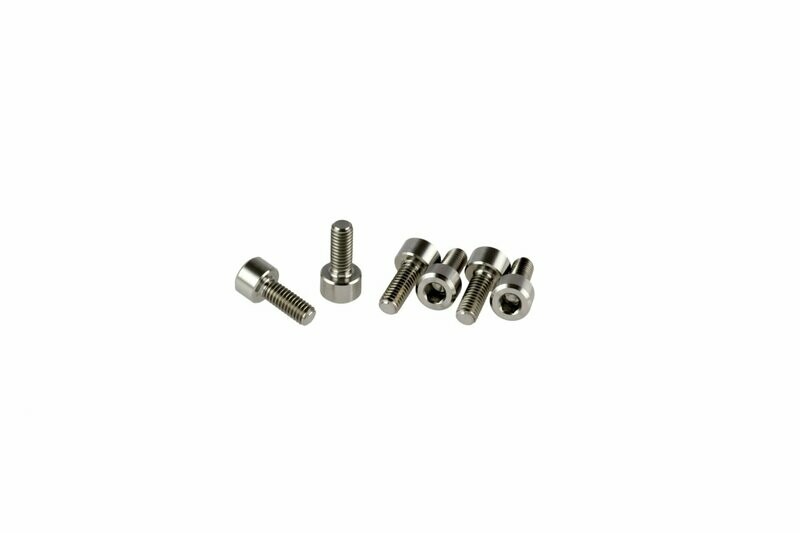 Titanium Saddle Mounting Screws  -  Set of 6