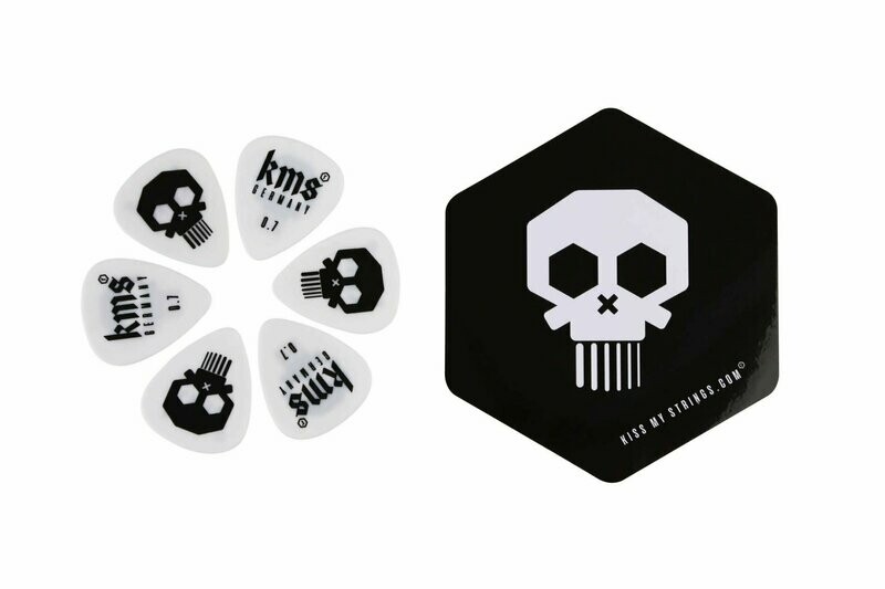 Guitar Picks - DELRIN 0,7mm - 6 pcs. Guitar Picks - DELRIN 0,7mm - 6 pcs.