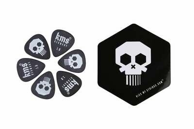 Guitar Picks - DELRIN 1.0mm - 6 pcs. Guitar Picks - DELRIN 1.0mm - 6 pcs.