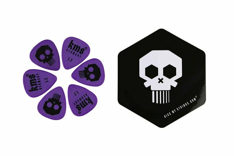 Guitar Picks - DELRIN 1.2mm - 6 pcs. Guitar Picks - DELRIN 1.2mm - 6 pcs.