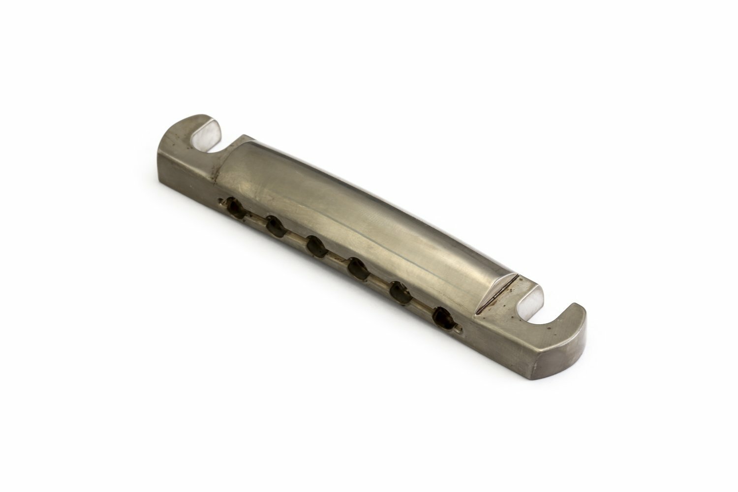 KMS STOPTAIL - Aged, Nickel plated Stop-Tailpiece