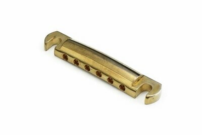 KMS STOPTAIL - Aged 24k Gold Plated Stop-Tailpiece