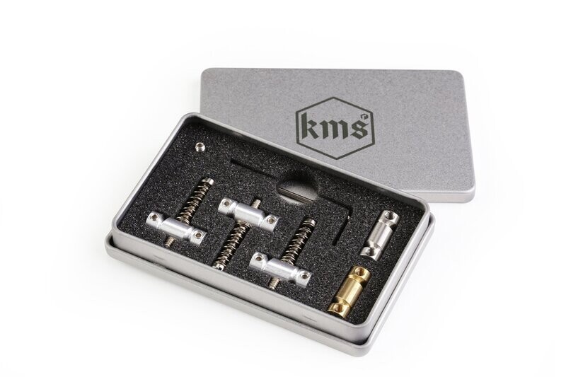 TV-Rails, Aluminum Set, Compensated Tele® Bridge Saddles TV-Rails, Aluminum Set, Compensated Tele® Bridge Saddles