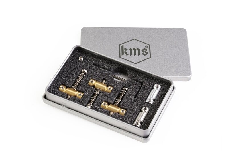 TV-Rails, Brass Set, Compensated Tele® Bridge Saddles TV-Rails, Brass Set, Compensated Tele® Bridge Saddles