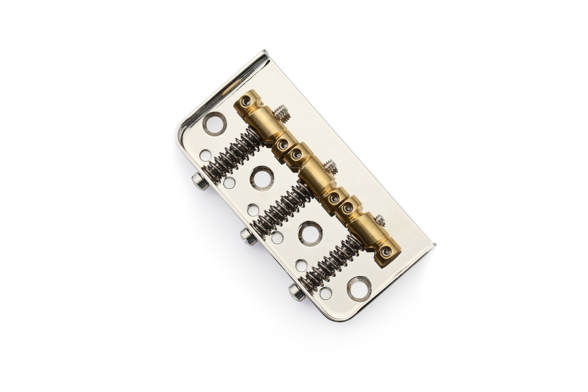 TV-Half-Bridge, Nickel - Brass, Compensated Tele® Bridge