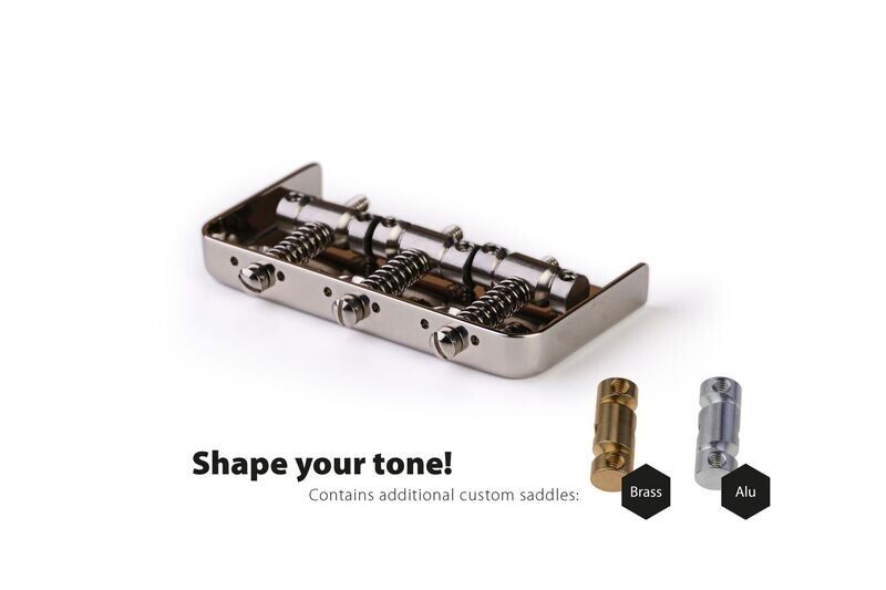 TV-Half-Bridge, Nickel - Stainless Steel, Compensated Tele® Bridge