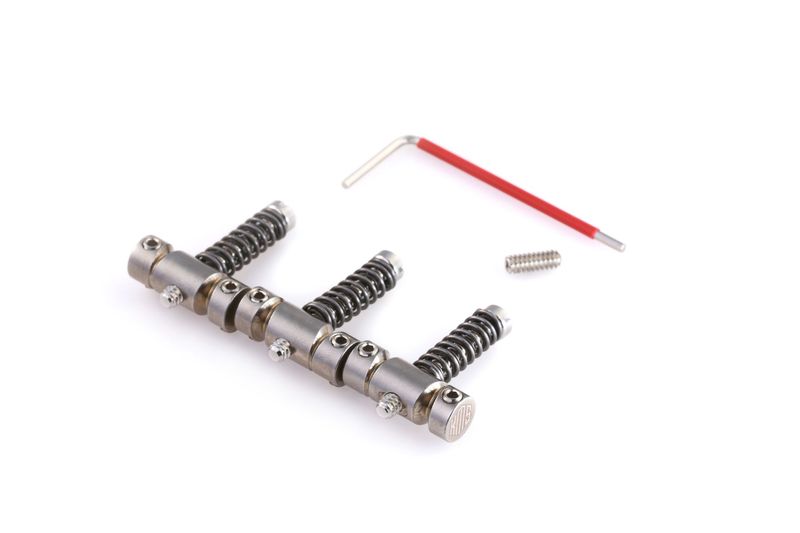 TV-Rails +, Special-Coated Compensated Tele® Bridge Saddles TV-Rails +, Special-Coated Compensated Tele® Bridge Saddles