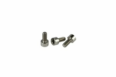 Titanium Locking Nut Screws — M4 × 8 mm — 3 pcs Titanium Locking Nut Screws — M4 × 8 mm — 3 pcs