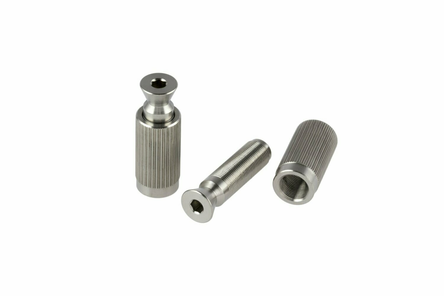 Titanium Tremolo Studs with Press-Fit Bushings