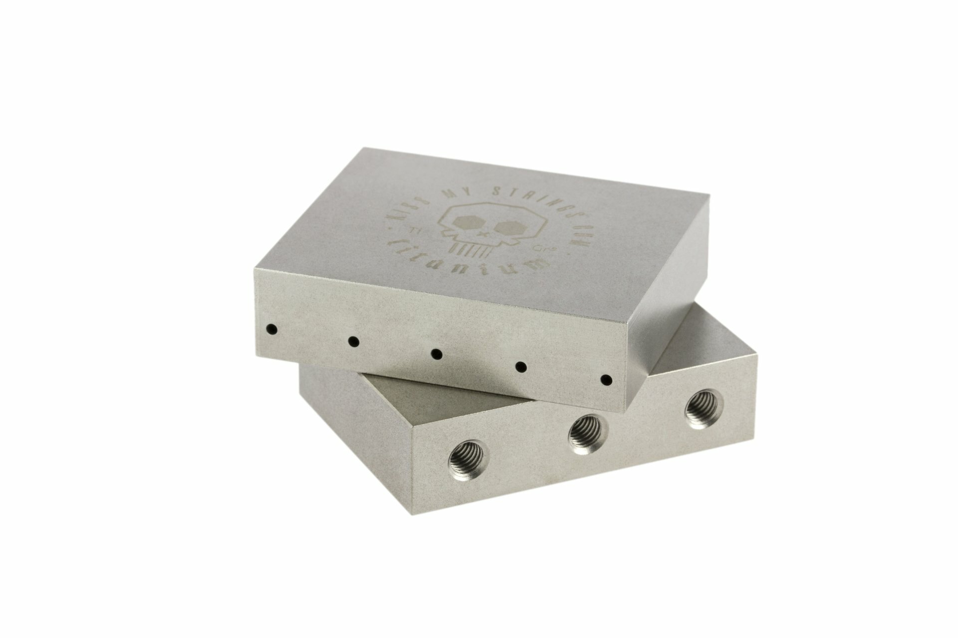 MONOLITH Fixed-Length Titanium Tremolo Block