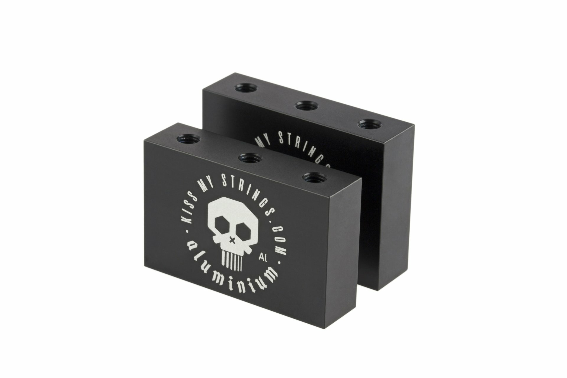 MONOLITH Fixed-Length Aluminum Tremolo Block — Spring Retainer