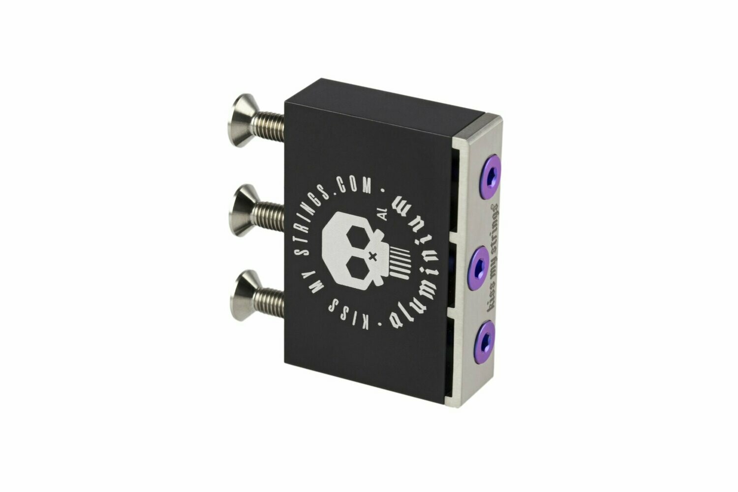 MONOLITH Fixed-Length Aluminum Tremolo Block — Spring Retainer