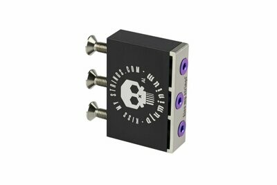 MONOLITH Fixed-Length Aluminum Tremolo Block — Spring Retainer MONOLITH Fixed-Length Aluminum Tremolo Block — Spring Retainer