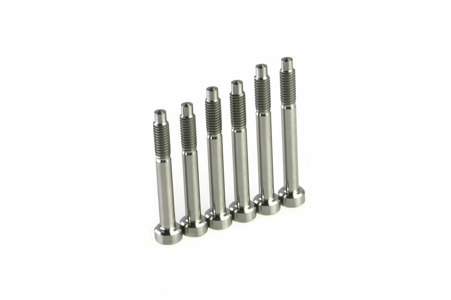 String Lock Conversion Screws — Titanium — Natural Titanium — 6 pcs