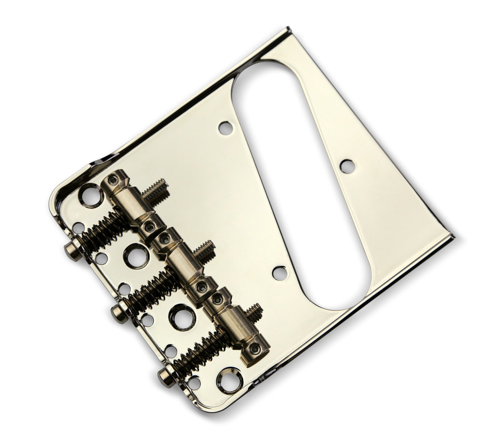 TV-Bridge Standard Bigsby Cut — TV-Rail+ — Nickel
