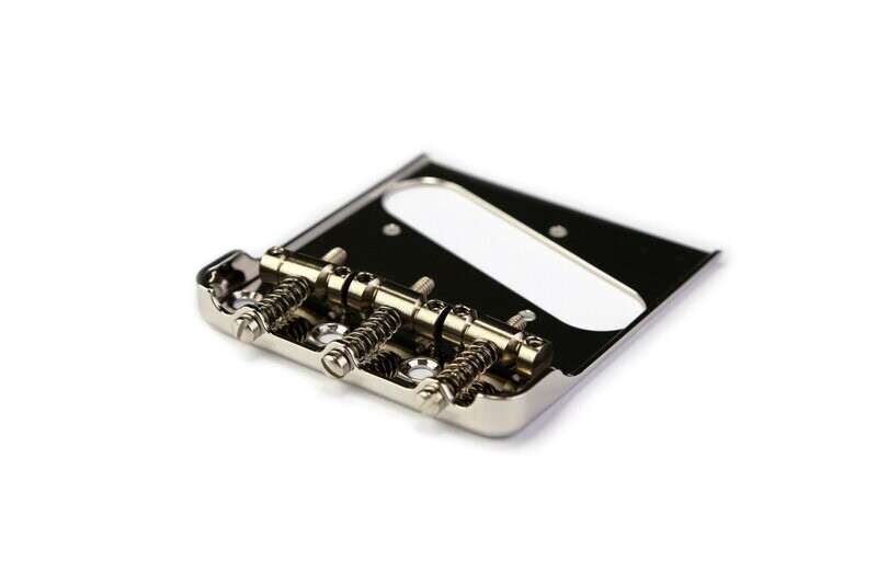 TV-Bridge Standard Bigsby Cut — TV-Rail+ — Nickel TV-Bridge Standard Bigsby Cut — TV-Rail+ — Nickel