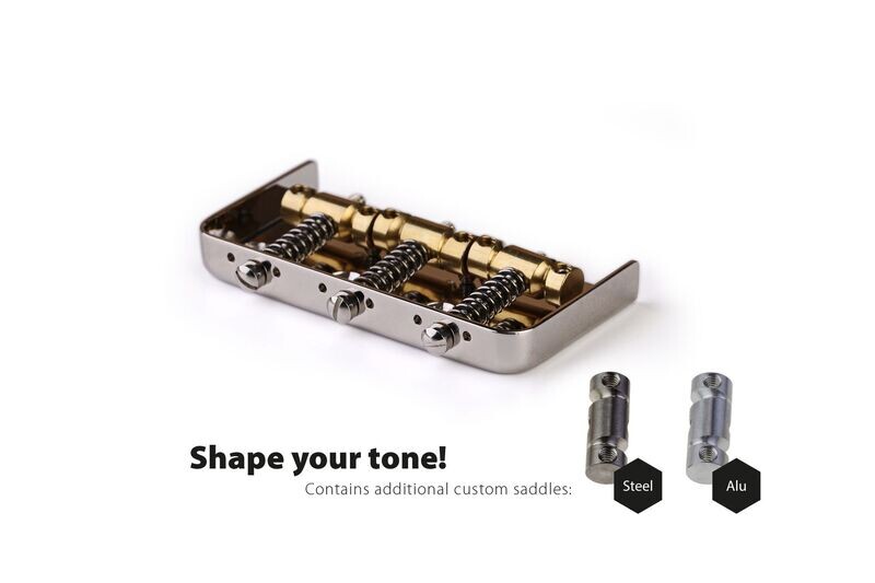 TV-Bridge Short — Brass — Nickel TV-Bridge Short — Brass — Nickel