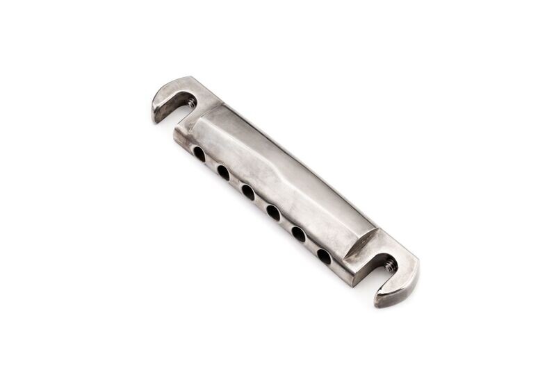 WHIPTAIL "II" - Aged, Nickel plated Wraparound Bridge