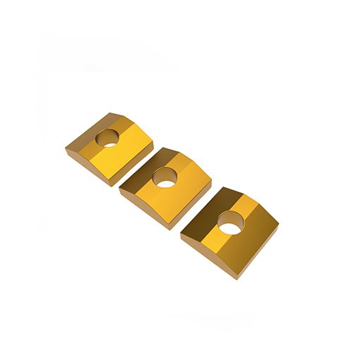 Locking Nut R3 — Grade 5 Titanium — Gold PVD — Made to Order