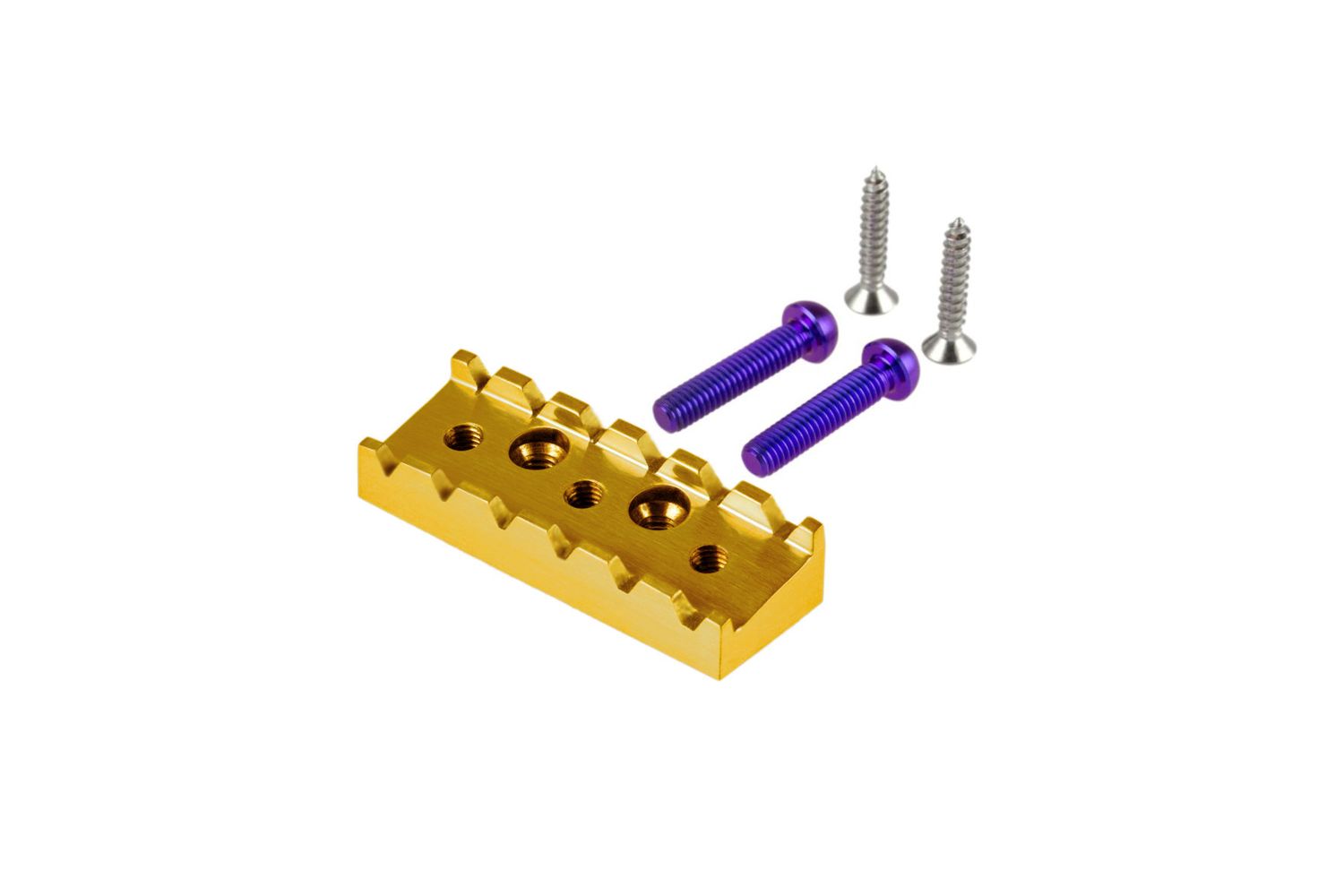Locking Nut R3 - Titanium, Gold Locking Nut R3 - Titanium, Gold