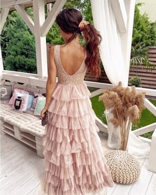 MAXI EVENING DRESS