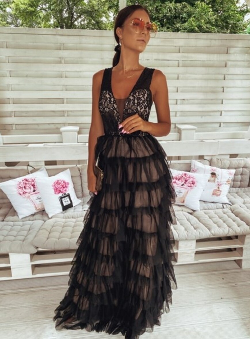 MAXI EVENING DRESS