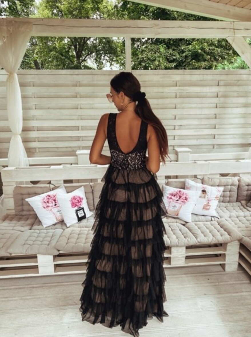 MAXI EVENING DRESS