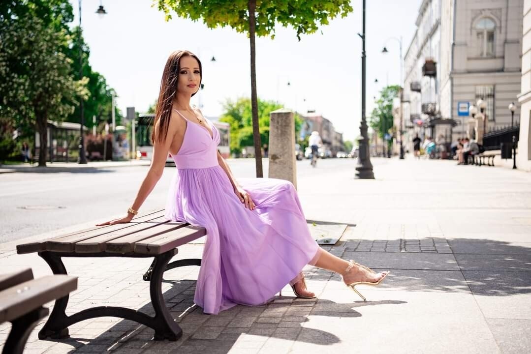 Suknelė Anabell purple
